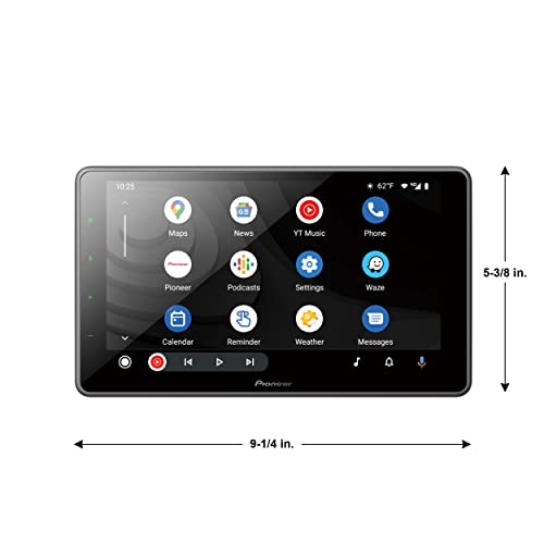 Pioneer DMH-WT3800NEX Digital Multimedia Receiver with Wireless Apple CarPlay and Android Auto, 9” Capacitive Floating Screen, Single-DIN, Built-in Bluetooth and WiFi, Amazon Alexa via App Pioneer DMH-WT3800NEX Digital Multimedia Receiver with Wireless Apple CarPlay and Android Auto, 9” Capacitive Floating Screen, Single-DIN, Built-in Bluetooth and WiFi, Amazon Alexa via App